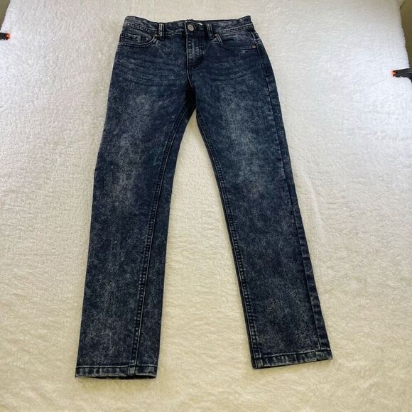 Refinery Republic Acid Wash Jeans Size 8 Dark Blue - Picture 1 of 14